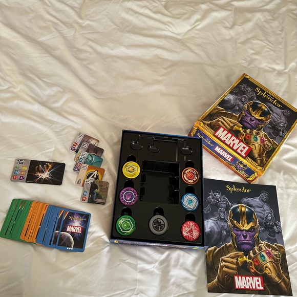 Marvel Infinity Quest Game with Gold and Purple Accents - Picture 2 of 4